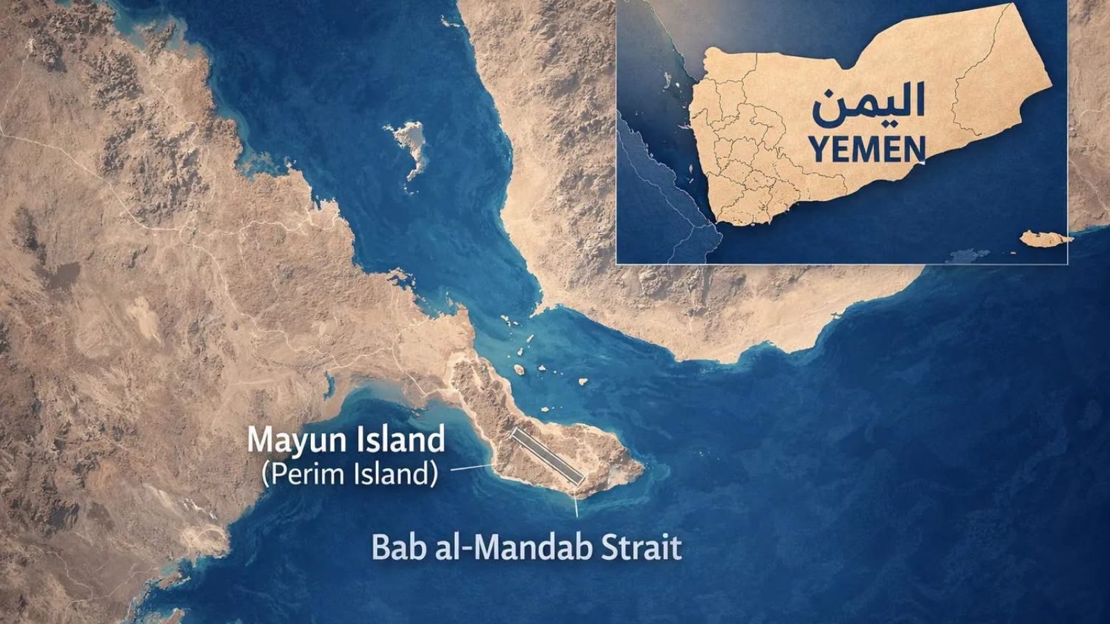 Mer Rouge : les Houthis prennent le contrôle de l’île stratégique de Mayun